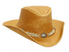 Australian Kids Leather Hat – Kinder Cowboyhut aus Echtleder | UPF 50+