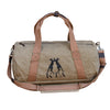 Burro Duffle Bag in Ghost Gum Braun and Camel medium | Kakadu Australia