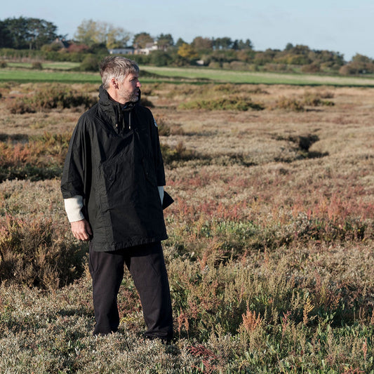 The Norfolk Sea Cape- gewachstes Überziehcape hergestellt in Großbritannien