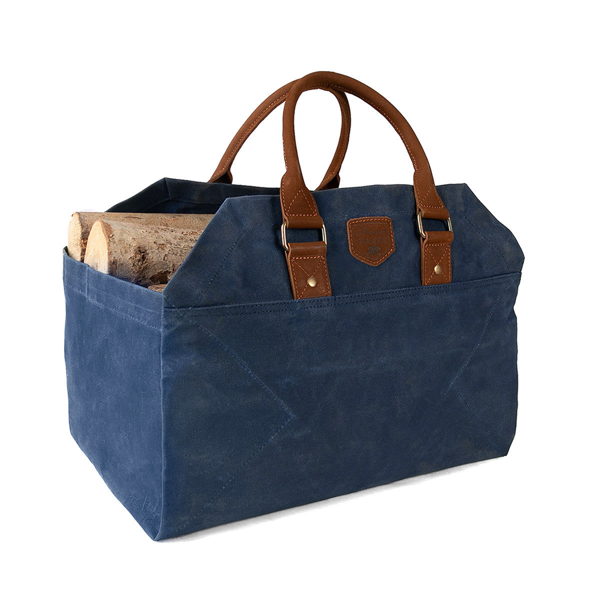 Feuerholztasche Craftwood – 44 l, Canvas, 2-in-1-Funktion – Die Outbacker