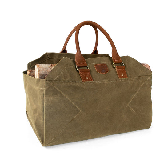 Aufbewahrungskorb Holz Korb Holztasche Aufbewahrungs Tasche Aufbewahrungskorb für alles Großer aufbewahrungskorb aufbewahrungstasche Aufbewahrungs Tasche aus Gewachstem Canvas 