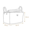 Firewood Log Bag – robuste Brennholztasche aus gewachstem Canvas & Ledergriffen
