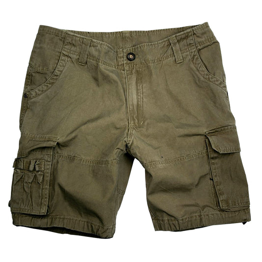 Damen Cargo Shorts  mit aufgesetzen Beintaschen