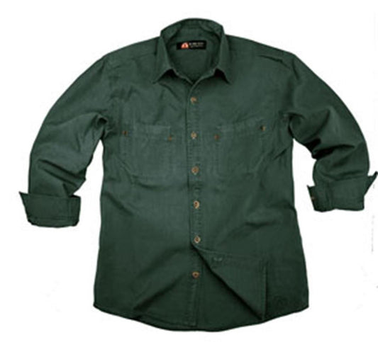 Outdoor Worker Shirt,  robustes Herren Oberhemd mit Metallknöpfen Größe S