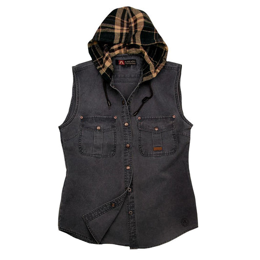 Outdoor | Western women's blouse | West Roston-sporty without arm and with a hood