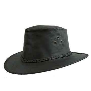 Lederhut Wanderhut Cowboyhut Strandhut Anglerhut Trekkinghut  Outdoor Outbackers Allwetter Cowboy Lederhut Damenlederhut Herrenlederhut Kinderlederhut