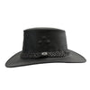 Cowboy Leder-Hut aus robustem Leder in den Farben braun und schwarz Größe S, M und XXL