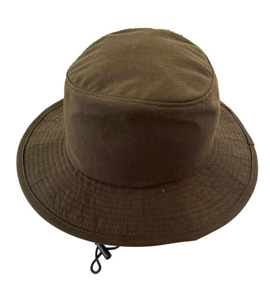 Buckets, knautschbare Angler Outdoor Hüte aus geölter Baumwolle- Größe M und L