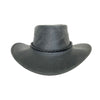 William Junior- Kinder Lederhut in schwarz, tobacco & braun