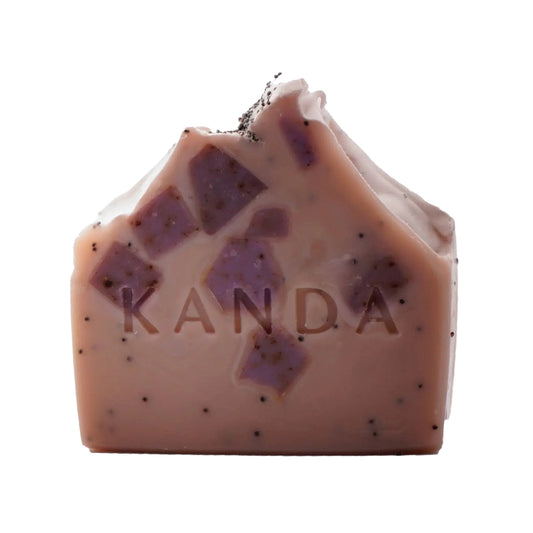 Peeling-soap body soap made of acai berries and poppy vegan and animal test-free