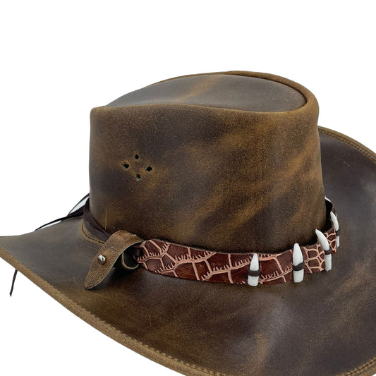 Cowboy | Westernstyle Wechsel- Hutband für Lederhüte