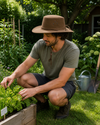 Soaka – Unisex Cowboyhut in Wildleder-Optik, Braun