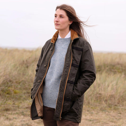 The Slicker Jacket- gewachste Outdoorjacke hergestellt in Großbritannien