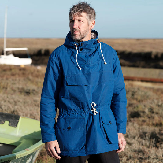 The Explorer Smock- gewachste Überziehjacke hergestellt in Großbritannien