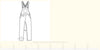 Bib and Brace Latzhosen– 100% Baumwoll-Twill | Great Yarmouth