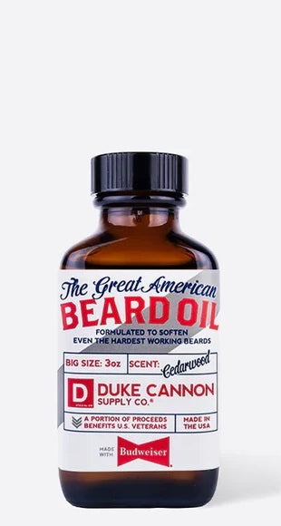 Budweiser Great American Beard Oil- Bartöl- das Original, hergestellt in den USA