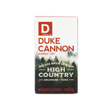 High Country mit dem Duft nach Tonka und Birkenholz- Echte Männerseife von Duke Cannon aus den USA