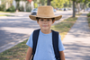 All-weather-compatible cowboy leather hat for women and men | Special items in many colors
