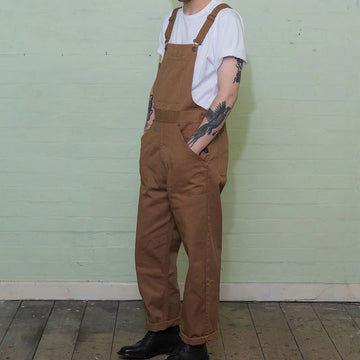 Bib and Brace Latzhosen– 100% Baumwoll-Twill | Great Yarmouth