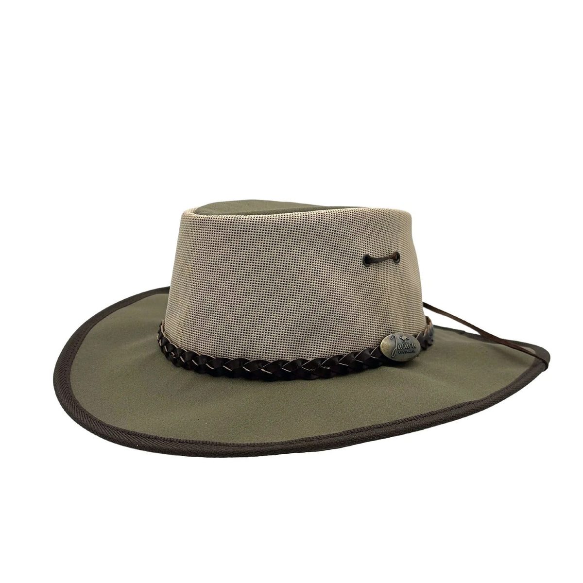 Australischer Canvashut Damenhut  Sonnenhut Wanderhut Travellerhut 
Herrenhut Campinghut  Jacaru knautschbarer Hut