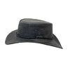 William Outdoor Hut aus gewachstem Leder in braun, schwarz und tobacco