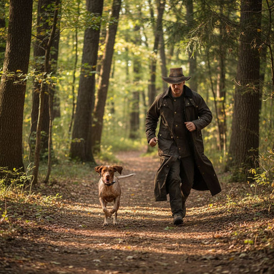 Australian Longrider – 2-in-1 Oilskin-Mantel in Outback-Tradition