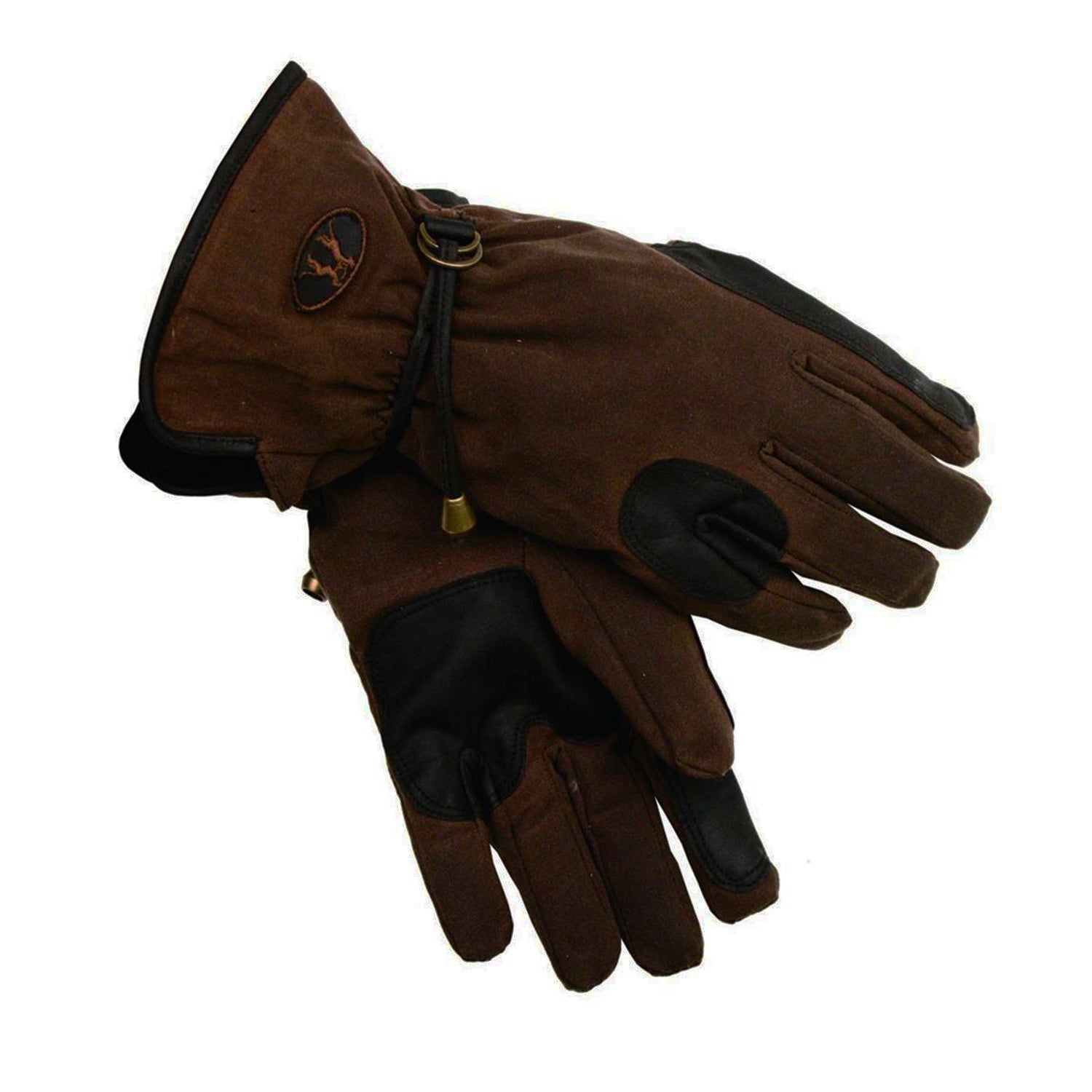 Robuste Handschuhe aus Ölzeug – mit Leder verstärkt & warm gefüttert – Die Outbacker