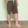 Deck Shorts – 100% Baumwolle | Oliv, Indigo & Tobacco