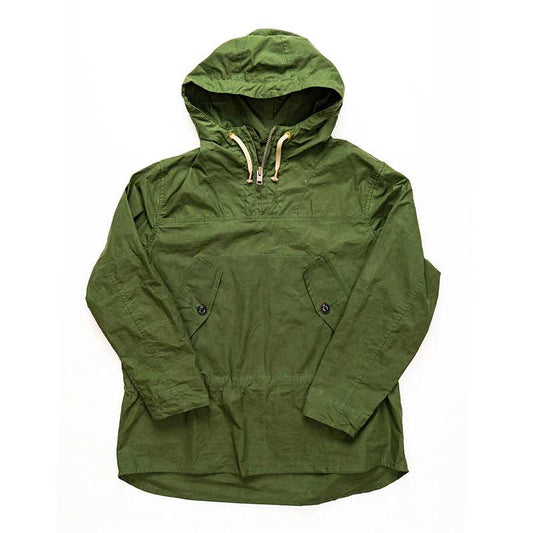 The Hooded Smock- gewachste Überziehjacke hergestellt in Großbritannien