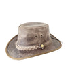 Kids Lederhut im Australian Style – Rust, Tobacco & Sand