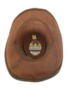 Allwettertauglicher Cowboy Leder-Hut toller Sonnenschutz, Größe S und XXL