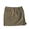 Outdoor Cargo Damenrock aus robustem Canvas mit Extra Tasche