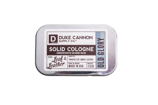 Solid Cologne- mit dem Duft nach altem Leder und frisch gerollten Tabakblättern