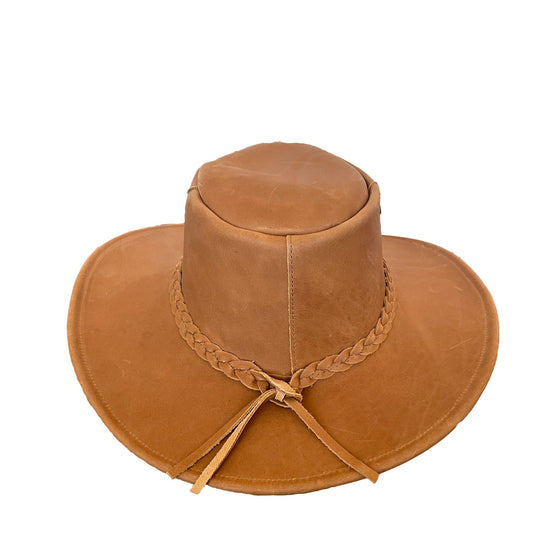 Australischer Cowboy Lederhut für Kinder
SONNENSCHUTZFAKTOR UPF 50+ Wanderhut Outdoorhut wasserabweisend Faschingshut 