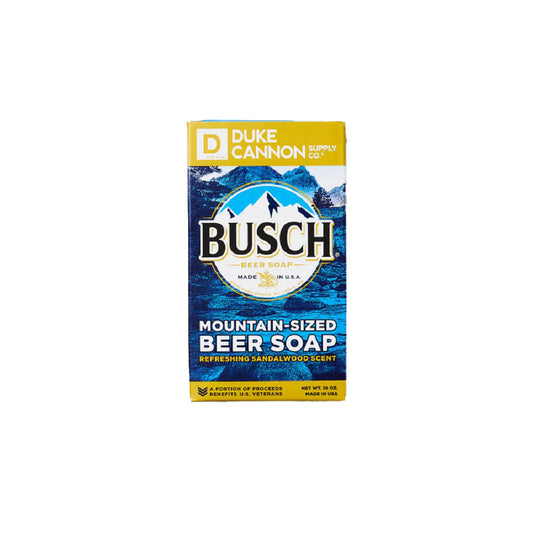 Big Ass Brick of Soap BUSCH BEER- Echte Männerseife von Duke Cannon aus den USA