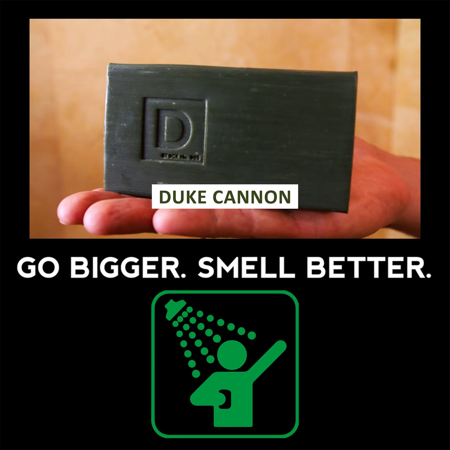 Big Ass Brick of Soap Campfire- Echte Männerseife von Duke Cannon aus den USA