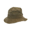 knautschbarer Angler, Sonnenhut- Bucket aus Canvas, Unisex für Damen, Herren Größe 56-60 cm