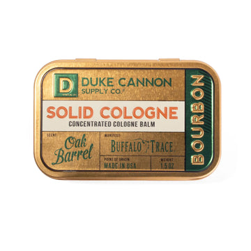 Echtes Solid Cologne- mit dem Duft nach Freiheit, ein Hauch von Bourbon gereift in echter Eiche