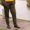 Deck Trousers – 100% Baumwolle | Oliv, Indigo & Tobacco