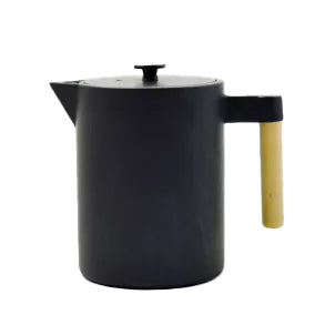 Gusseisere Kanne für Tee & Kaffee in tollen Farben, Fassungsvermögen 1,2 L