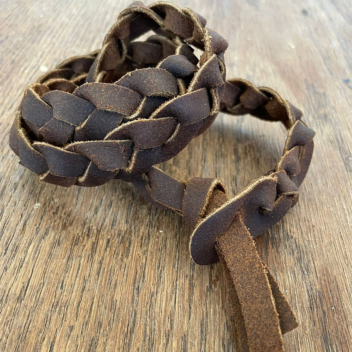 Lederarmband Lederhutband Lederbastelband Geflochtenes Lederband Geflochtenes Hutband aus leder geflochtenes Lederhutband 