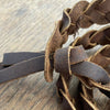 Lederarmband Lederhutband Lederbastelband Geflochtenes Lederband Geflochtenes Hutband aus leder geflochtenes Lederhutband 