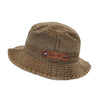 knautschbarer Angler, Sonnenhut- Bucket aus Canvas, Unisex für Damen, Herren Größe 56-60 cm