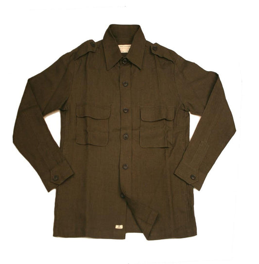 Safari | Outdoor Shirt- Herrenhemd aus Baumwoll-Leinen | Australian Style - OUT OF AUSTRALIA | Kakadu Traders Australia