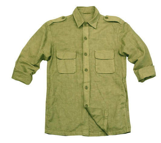 Safari | Outdoor Shirt- Herrenhemd aus Baumwoll-Leinen | Australian Style - OUT OF AUSTRALIA | Kakadu Traders Australia