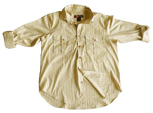 Freizeit | Sommer Hemd- Oberhemd aus leichtem Baumwolle-Leinen | Langarm - OUT OF AUSTRALIA | Kakadu Traders Australia