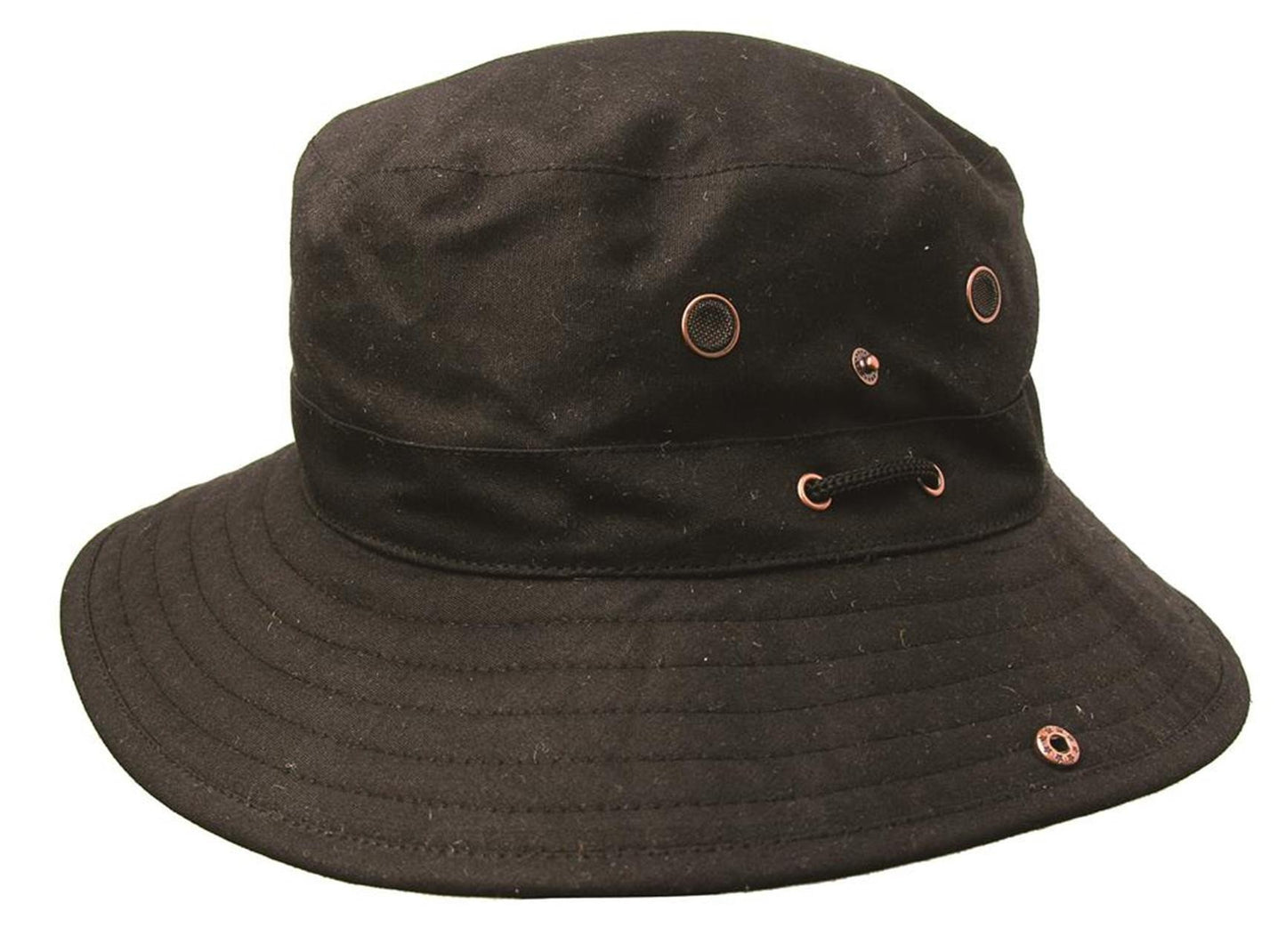 Bucket Hat | Angler | Knautsch Hut- Oilskin Wachshut Dalston Wind und Regenfest - OUT OF AUSTRALIA | Kakadu Traders Australia